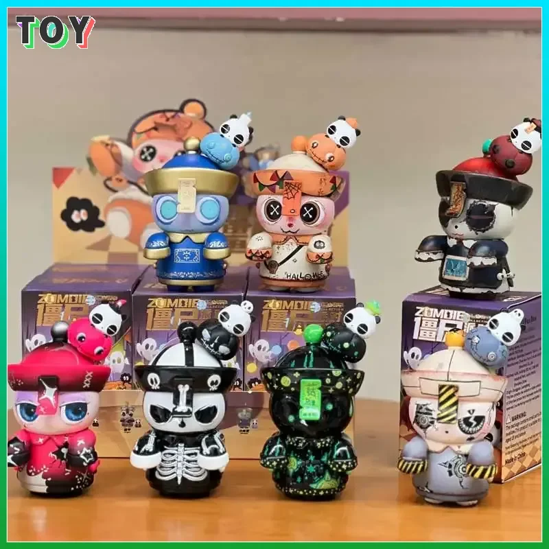 กล่องสุ่มของเล่นซีรีส์ปาร์ตี้ซอมบี้ฮาโลวีน โอปันดี ของแท้ น่ารัก ตกแต่งโต๊ะทำงาน ของเล่นตุ๊กตาสุดฮิต งานแฮนด์เมด ของขวัญวันเกิด