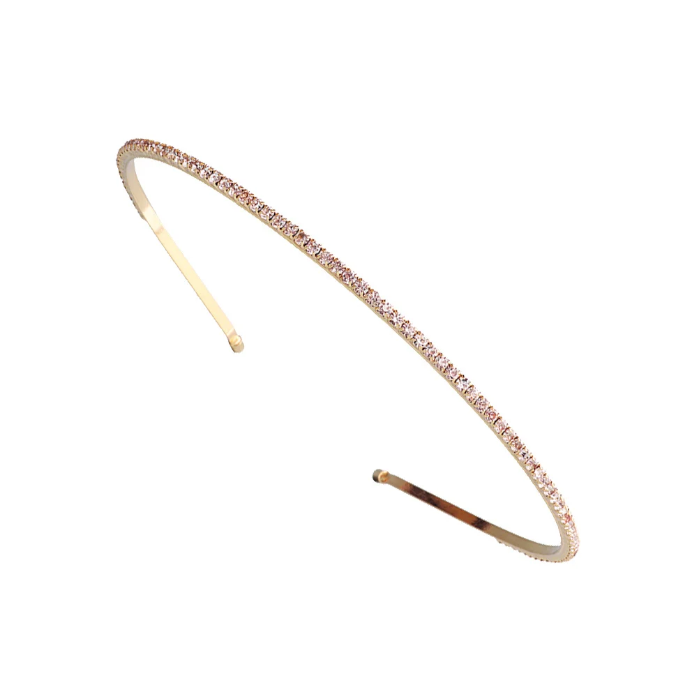 

Crystal Hair Headband Premium Lightweight Women Party Headdress with Exquisite Detail for Wedding Performance Cosplay Silver