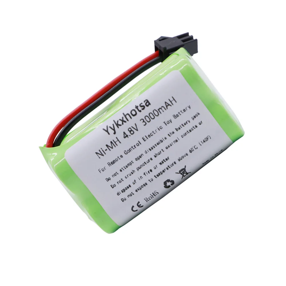 4.8V 3000mAh NiMH AA akumulator SM/JST/EL-2P/Tamiya/5557-2 P wtyczka dla zabawki zdalnie sterowane samochody łodzie zbiorniki roboty części 4.8V