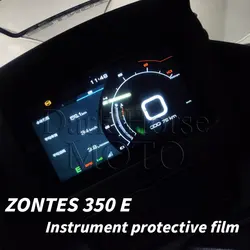 Instrumento a prueba de explosiones, pantalla de visualización de alta definición, película templada antiarañazos modificada para ZONTES 350 E E350