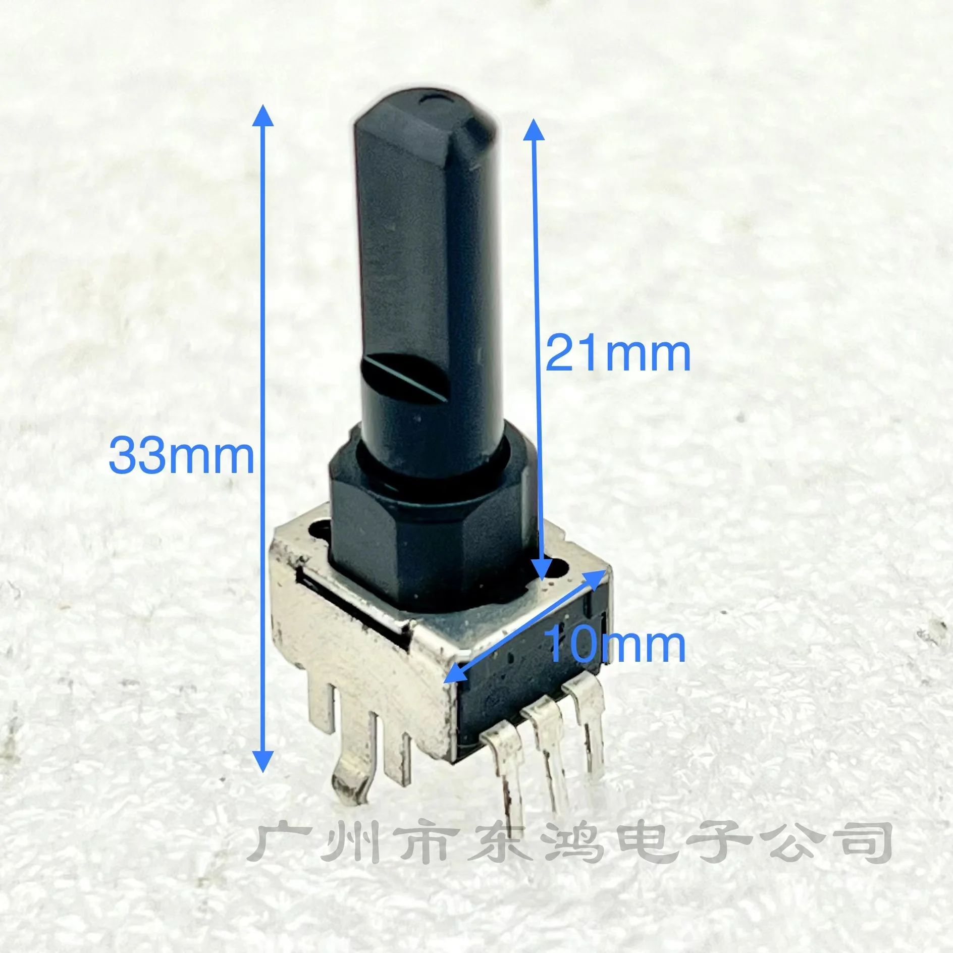 1 pcs mixer subwoofer adjustable resistance 09 type vertical potentiometer B10K speaker volume adjuster