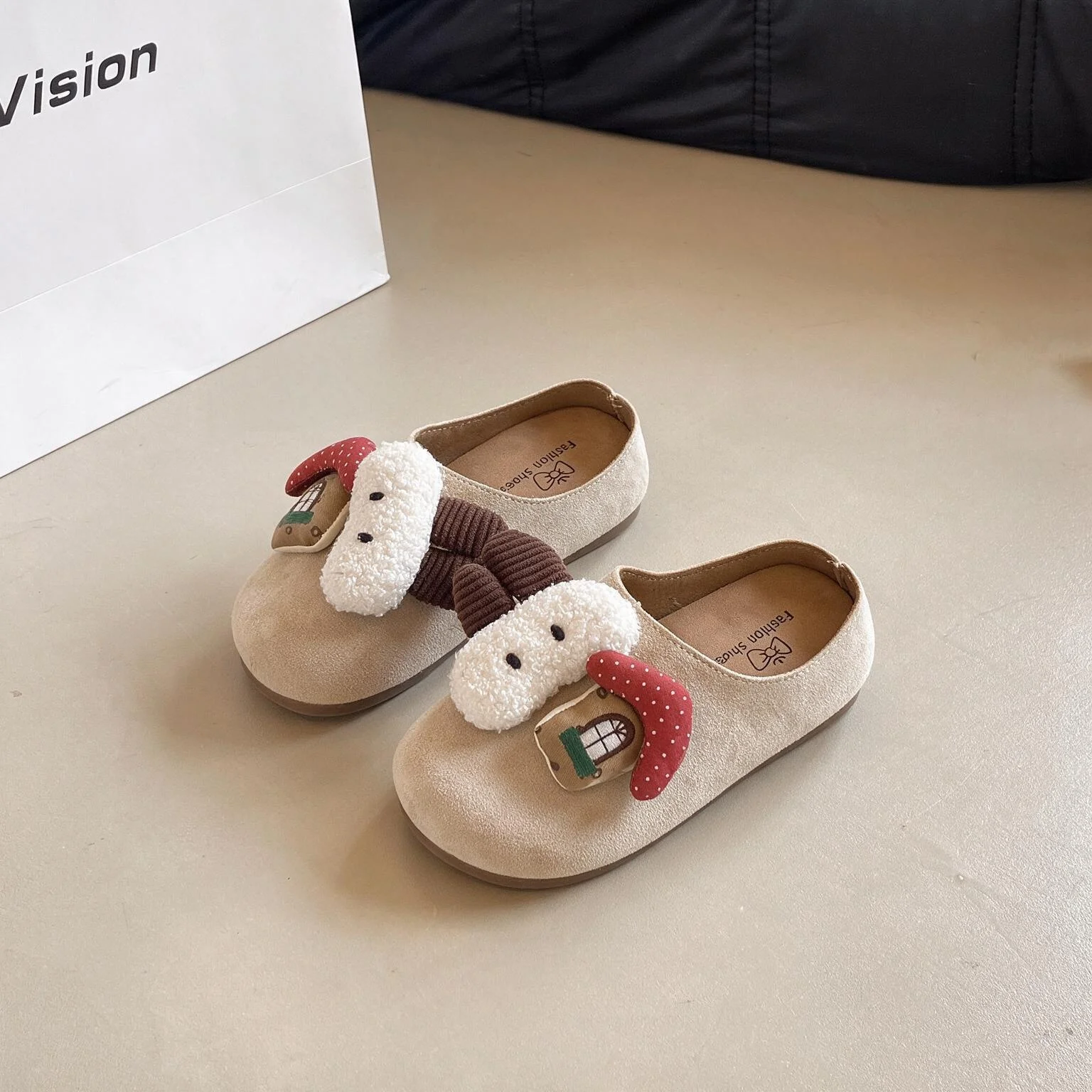 Children's Slippers Parent-child Shoes Indoor Girls Comfortable Fashion Soft Thick Soled Anti Slip Home Shoes Boys Mules Shoes