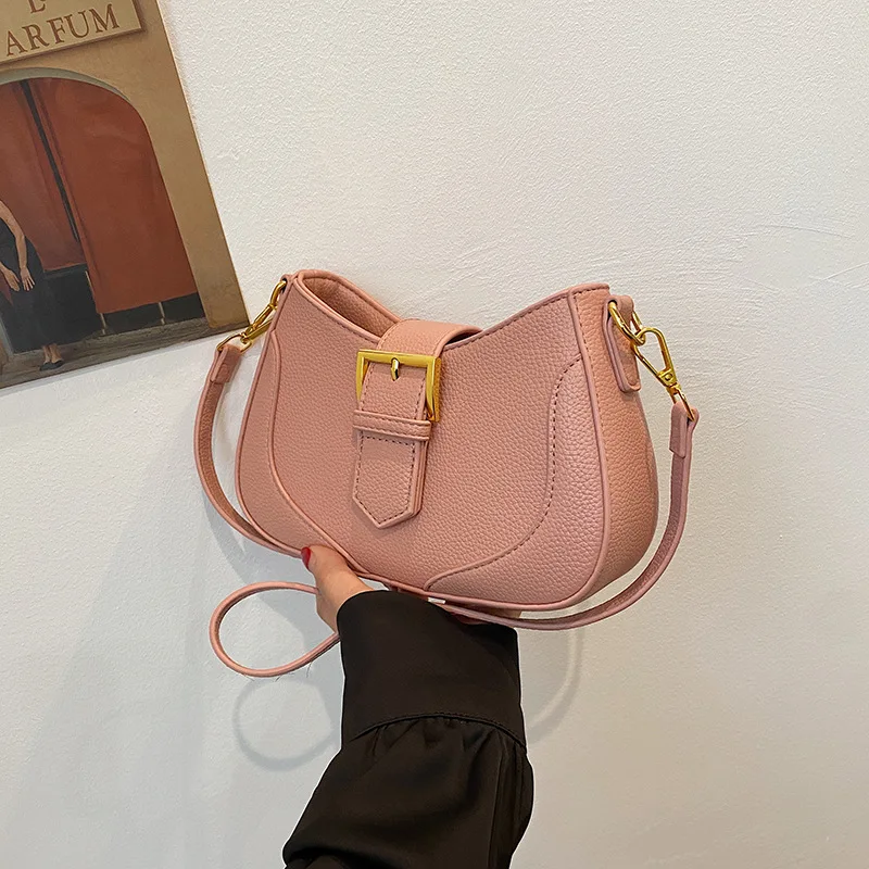 

Лето 2022, сумка подмышки, нишевая сумка на плечо для женщин, минималистичная сумка через плечо, модная сумка на ремне, шикарная повседневная дневная сумка