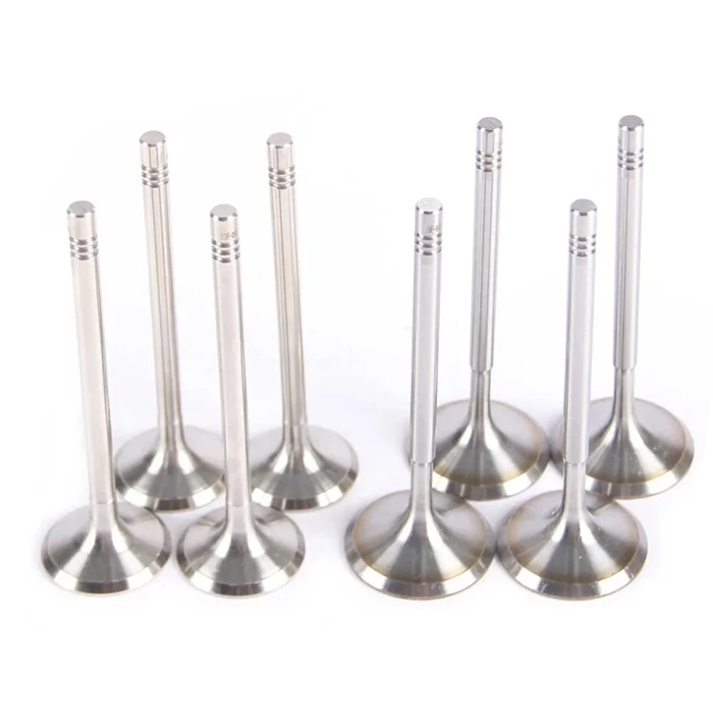8pcs New Intake & Exhaust Valve Kit For CITROEN AX BERLINGO BX C15 C2 C3 PEUGEOT 1.1L 1.4L 1.1 1.4 L T L4 GAS 83-16 97531080 K1F