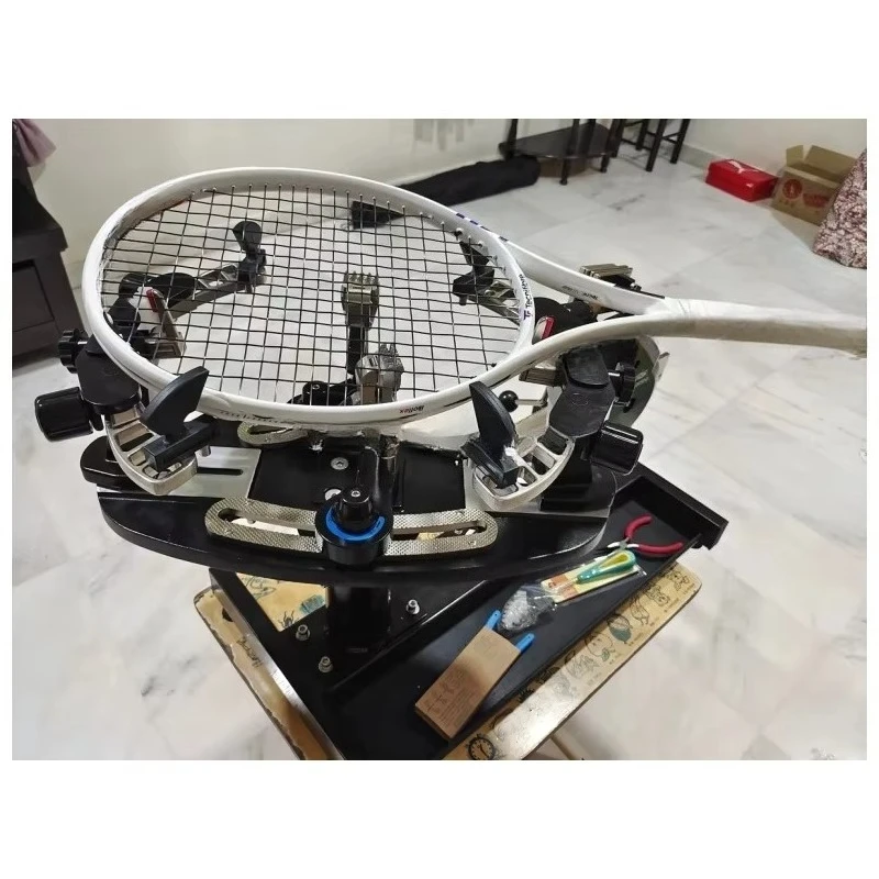 

9-102LB Manual Stringing Machine Double Use for Tennis Racket and Badminton Racket Stringing Racquet String-pulling Machine