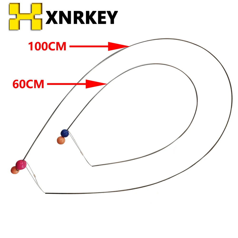 

XNRKEY Locksmith Supplies Tools Steel Wire Ball for Car Door 60cm And 100cm locksmith