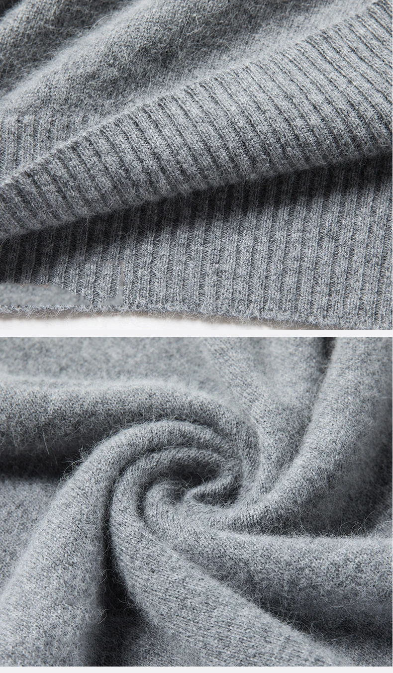 Men's Streetwear Casual Knit Sweater Pullover Spring Autumn Fashion Hombre Male Streetwear Sweat-shirt Men Clothing Solid Color