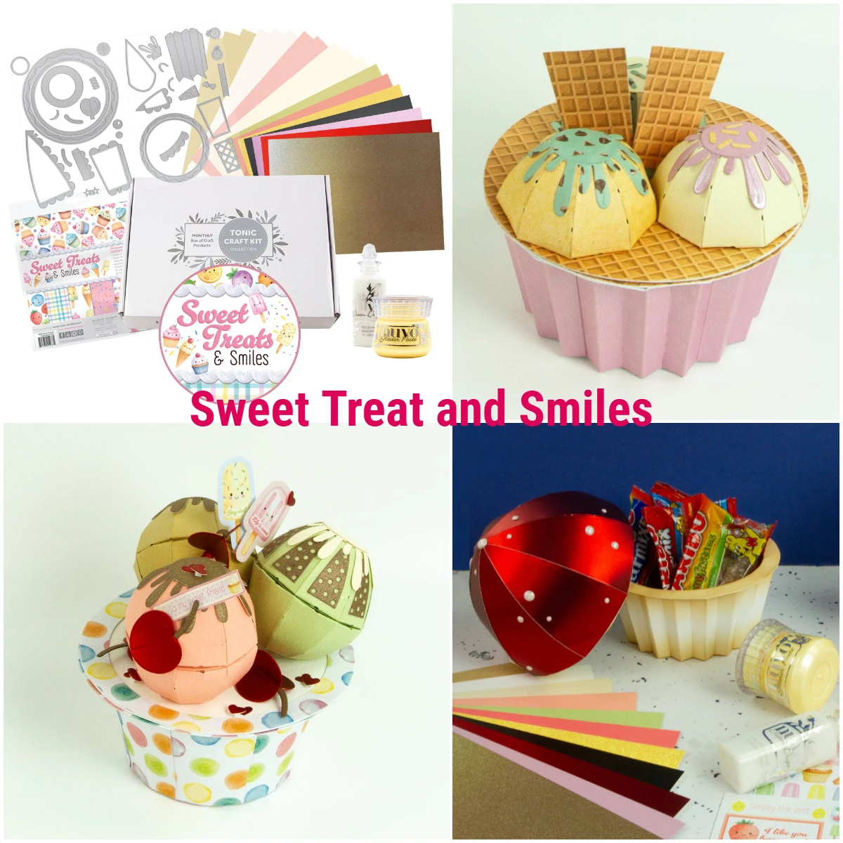 

New Sweet Treat and Smiles Metal Cutting Dies Scrapbook Diary Decoration Stencil Embossing Template DIY Greeting Card Handmade