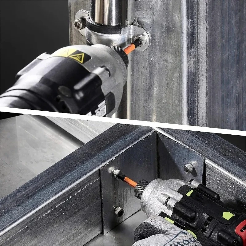 20/10PCS Magnetic Allen Wrench Drill Bit Long Impact Hex Head Screwdriver Bit Set 1/4 Inch Torx Hex-Shank Driver Bits Set