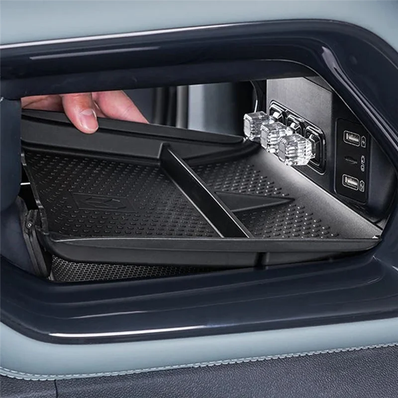 

For BYD Leopard 5 Storage Box For BYD Leopard 5 Lower Center Storage Box Mat Car Accessories