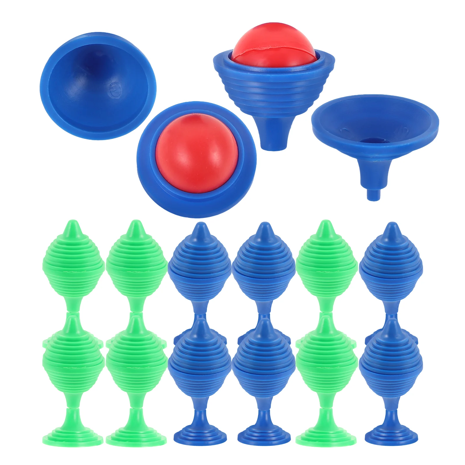 15 Pcs Dzi Bead Party Props Child Kids Toy Trick Cups Plastic Tricks Portable Toys