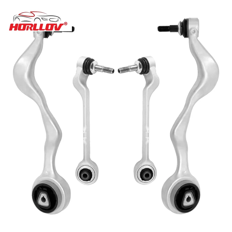 

4pcs Auto Front Control Arm Suspension System Aluminum Lower Control Arms Kit for Bmw E90 2004-2011