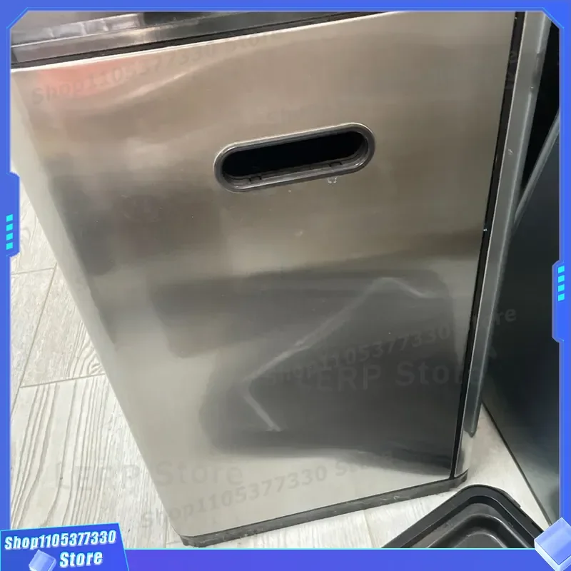 60L Smart Induction Trash Can Automatic Sensor Waste Bin Foldable Garbage Bucket for Living Room Hall Kitchen Modern Home