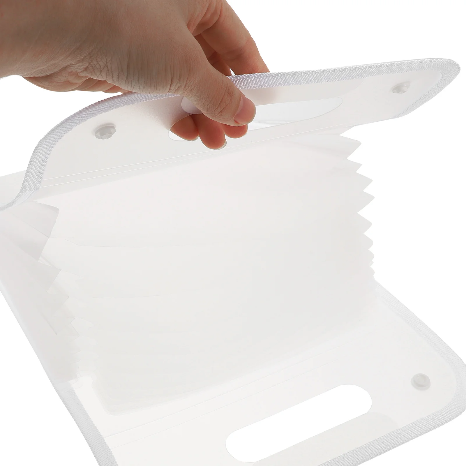 

Expandable File Folder Large Capacity A4 Receipt Organizer Portable Document Holder For Office School Bills Storage