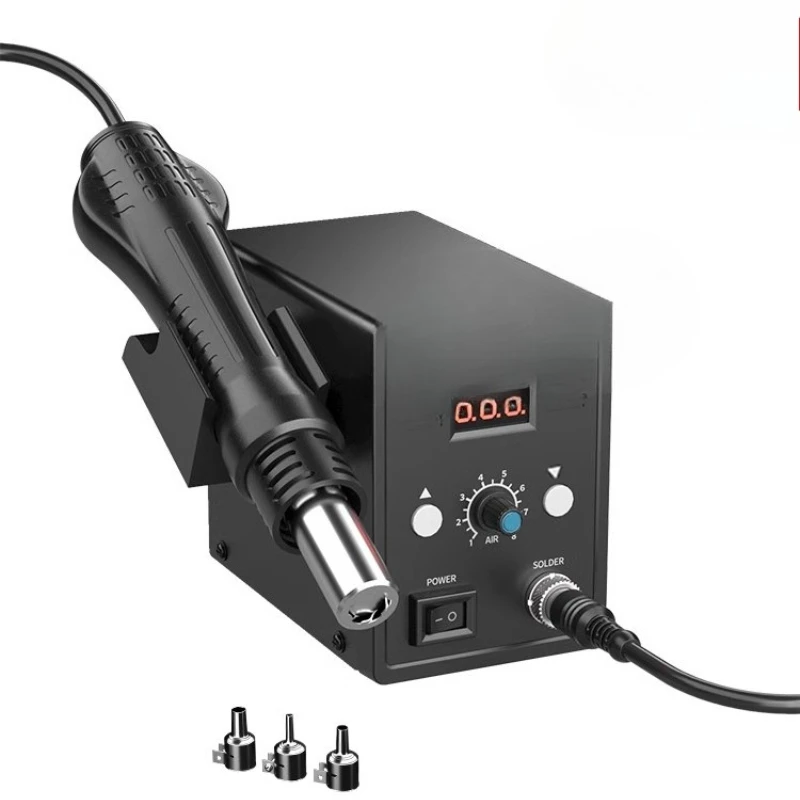 

Electric hot air gun dismantling and welding table, two-in-one 858D electric welding table