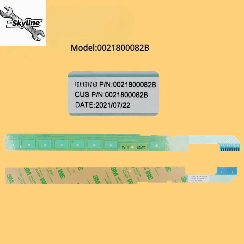 B/D/F/H  Suitable for Haier Drum Washer Touch Bar Keypad 0021800082