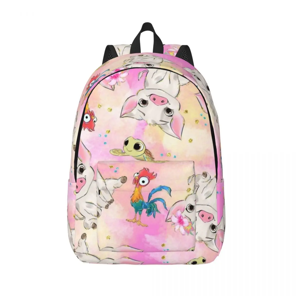 

Custom Moana Laptop Backpack Women Men Casual Bookbag for School College Student Bags