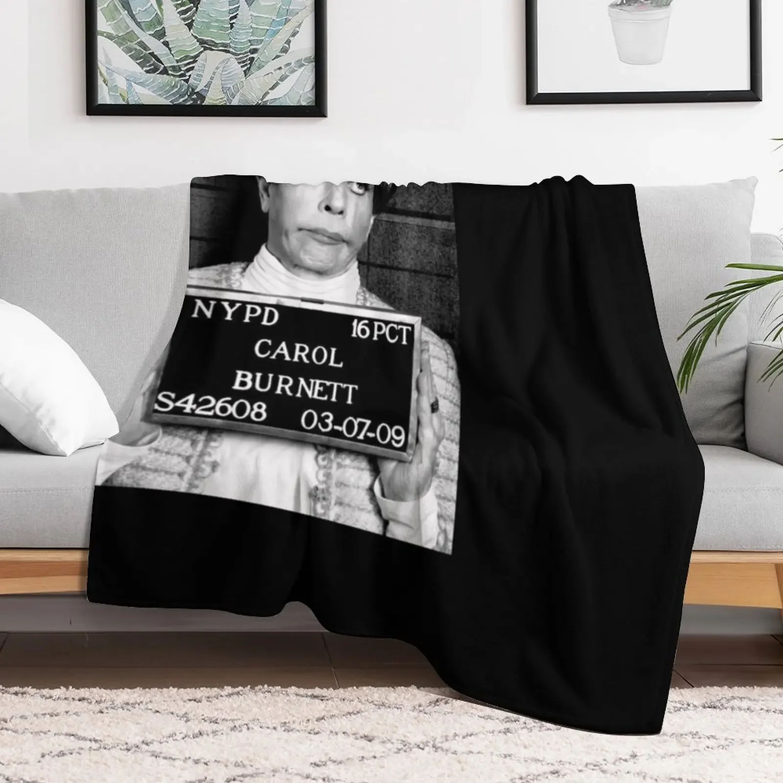 New carol burnett Throw Blanket Furrys wednesday Blankets