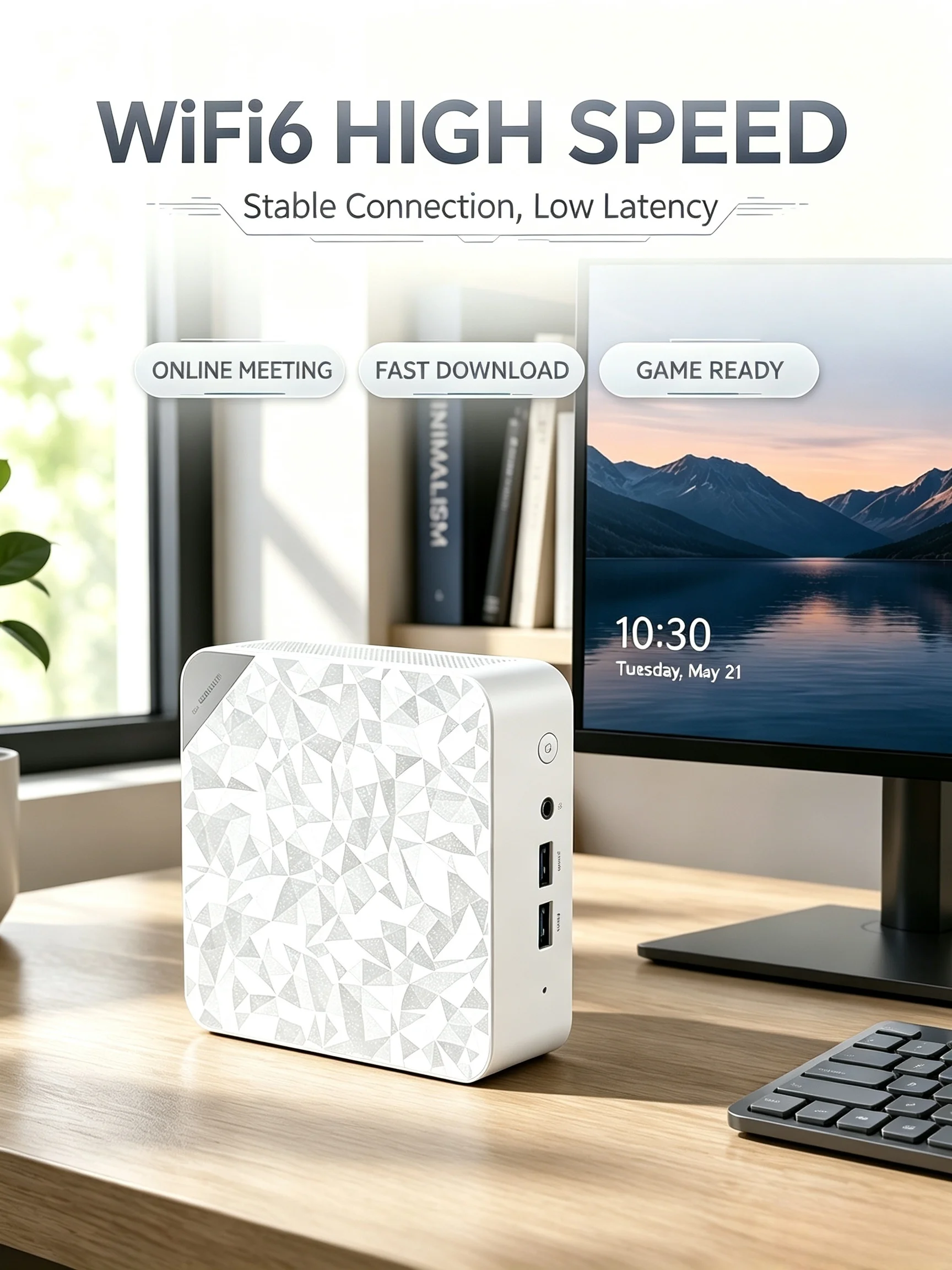 2026 Ultra-fast Core N150 MINI PC Windows 11 Smooth Touch Pocket Sized Workstation RAM 1TB SSD WIFI 6 BT5.2 4K HD Mini Gaming