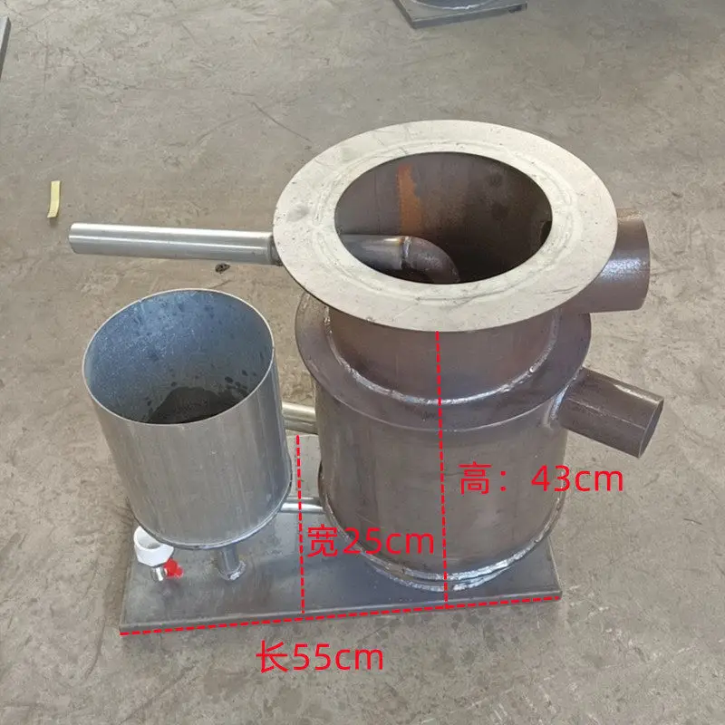 Fast Heating Waste Oil Vaporization Heater Double Layer Hot Air Circulation Furnace with Dual Fans Waste Motor Oil Recycling