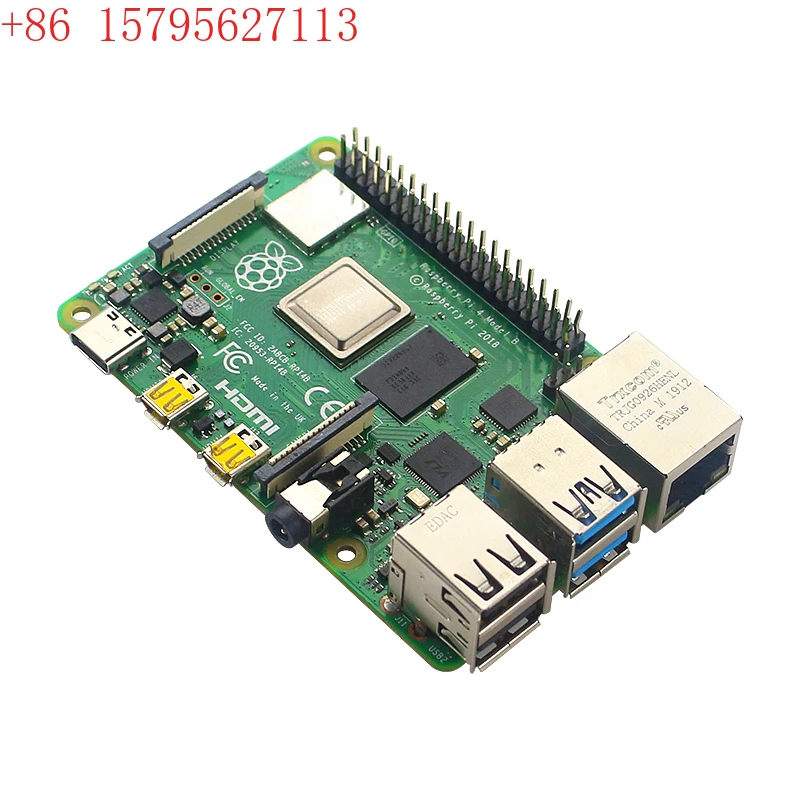 Raspberry Pi4 Generation B Raspberry Pi4 4B 8GB Development Board Programming AI Beginner Kit Python