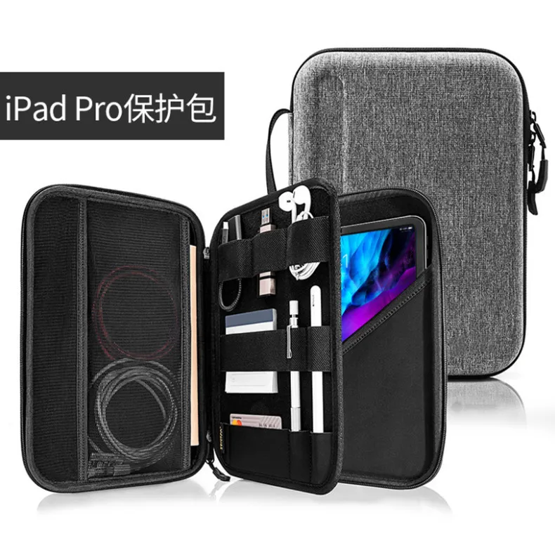 Funda protectora para tableta IPad Pro 2021, carcasa dura para teclado de 11 y 12,9 pulgadas, bolsa de almacenamiento Digital de viaje portátil, novedad