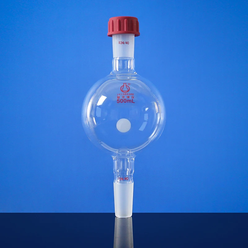 

LH LABWARE Solvent storage bottle for chromatography, With RODAVISS grinding joint 24#, Borosilicate glass, LH-532