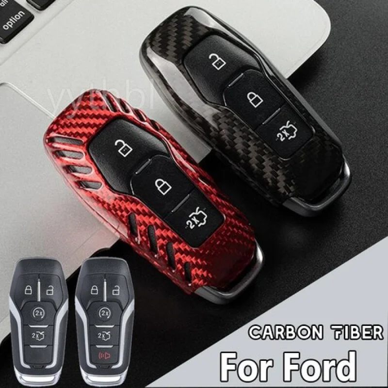 

A+ For Ford F-150 Mustang Fusion Explorer Edge Remote Key Case Cover Fob 5 Button