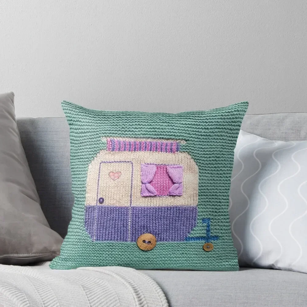 

Cute Caravan Throw Pillow Christmas Pillow Cases christmas pillowcases christmas supplies Sofa Decorative Covers pillow