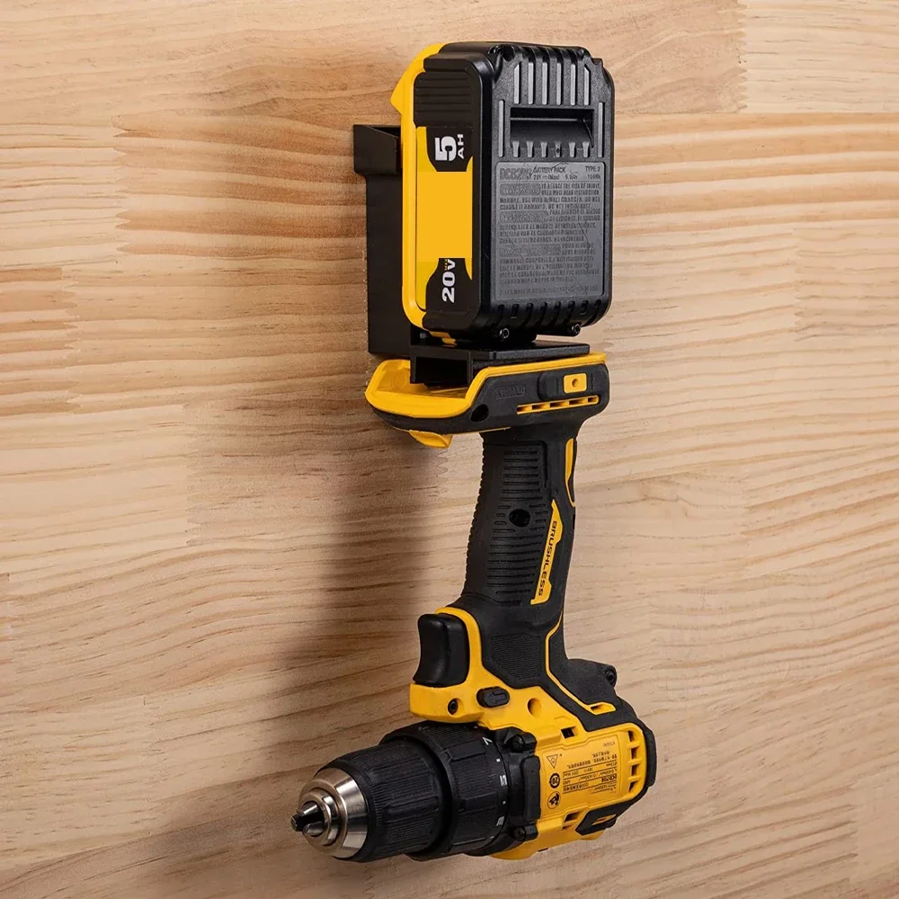 5er-Pack Werkzeughalterung für Dewalt für Milwaukee 18V 20V Bohrmaschinen Akkuhalter Batteriehalterung Dockingstation Befestigungssitz – Detail 11