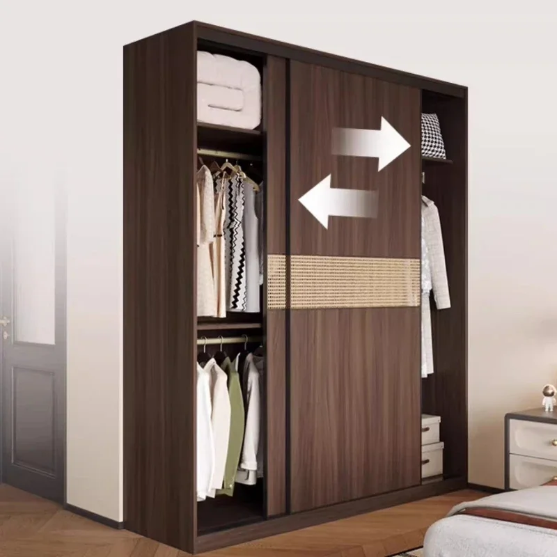 Home Furniture Cabinets Sliding Door Clothes Closet Wardrobe Clothing Cabinets Wardrobes Closet For Clothes Storage Cabinet