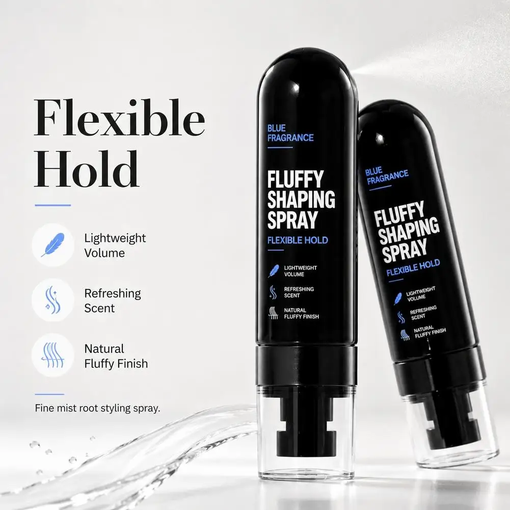 Hair Styling Spray Improving Thickening Strong Holding Non Greasy Fluffy Volumizing Reducing Sticky Hair Nourishing Oil 150ML