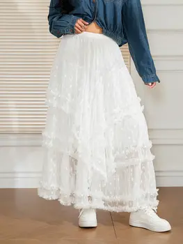 8 best sales Çiçek işlemeli etek - №5