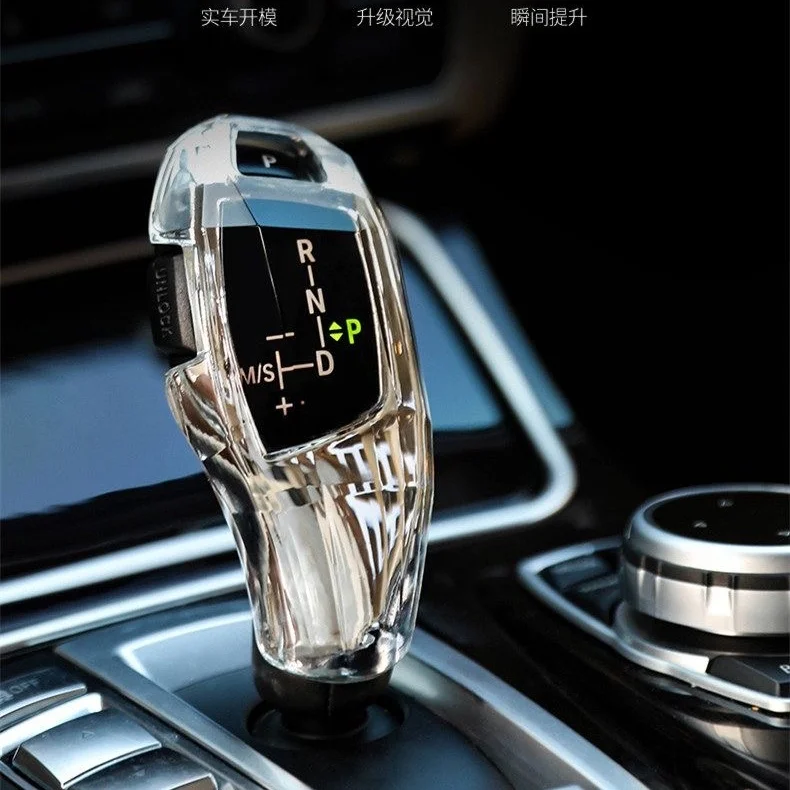 For BMW F30 F36 F20 F10 F31 X3 F25 X5 F15 F32 F34 F22 LHD Crystal Gear Shift Knob Protect Cover Trim Interior Accessries