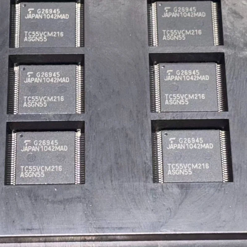 TC55VCM216ASGN55 4Mbit Asynchronous Standard SRAM Memory IC, 256K x 16 Organization, 70ns Access Time, 2.3V-3.6V Supply