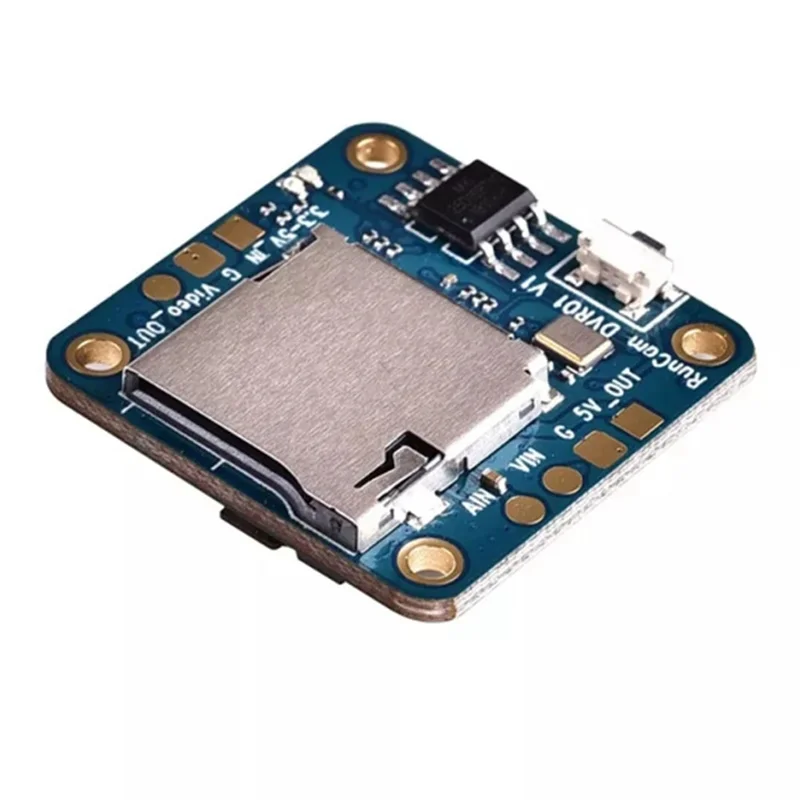 B24B 1 قطعة صغيرة FPV DVR مسجل فيديو مسجل الصوت M2 حفرة الكمبيوتر + المعدن ل Mini FPV سباق الطائرة بدون طيار كوادكوبتر