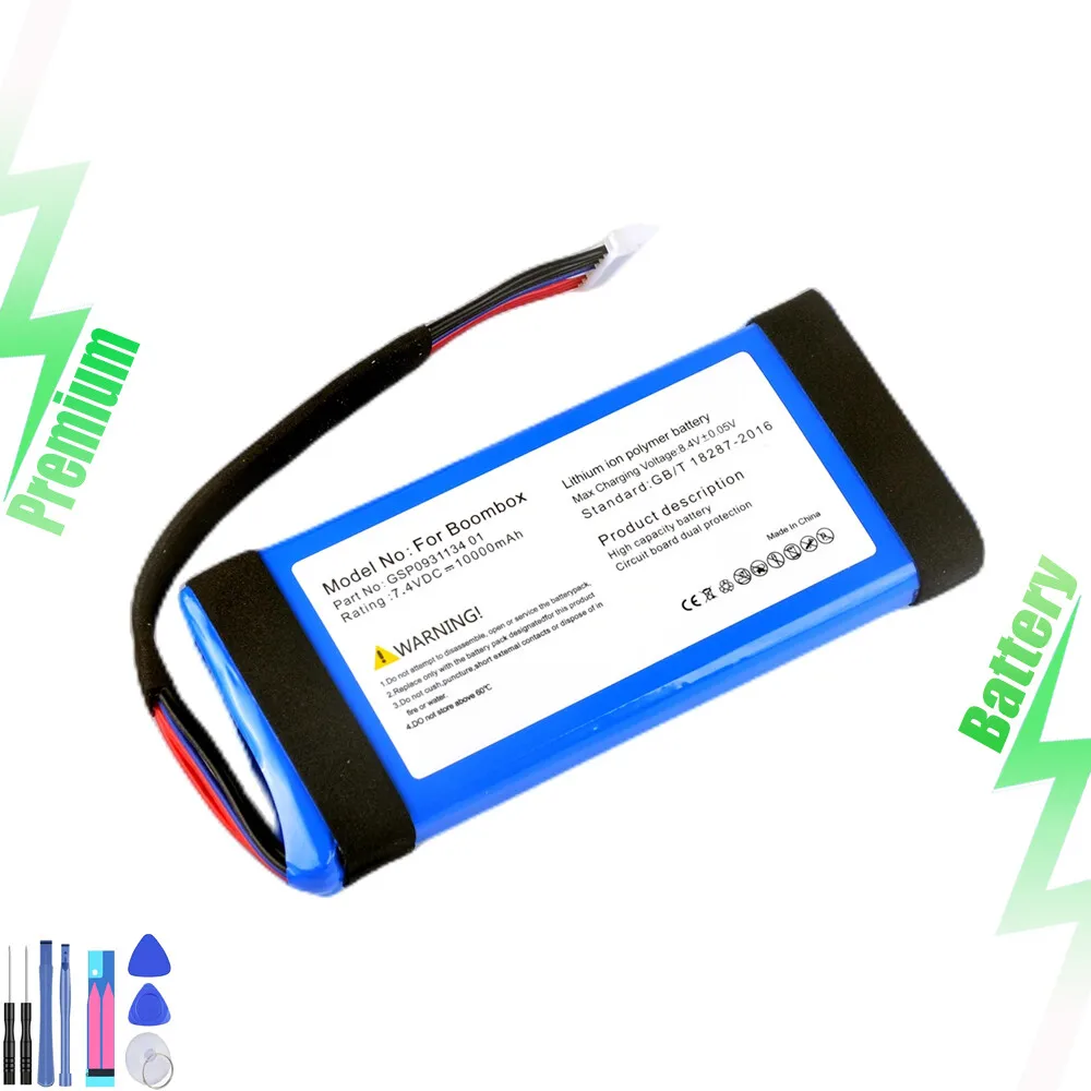 

Аккумулятор 10000 мАч GSP0931134 01 для замены в Bluetooth-колонке JBL Boombox