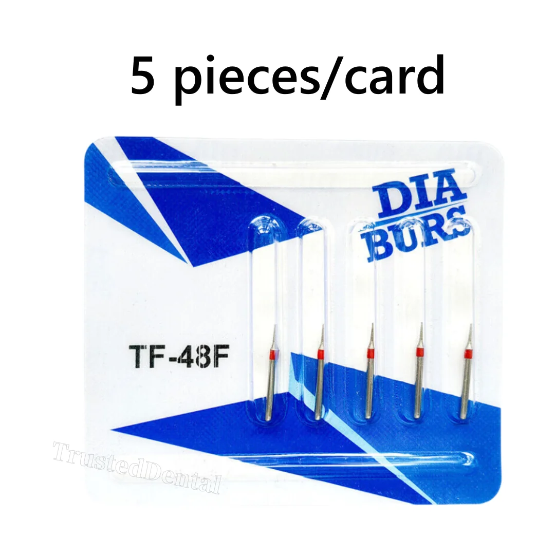 Dental TF-48F Diamond Burs Interproximal Enamel Reduction IPR Bur 95% Sand Slim