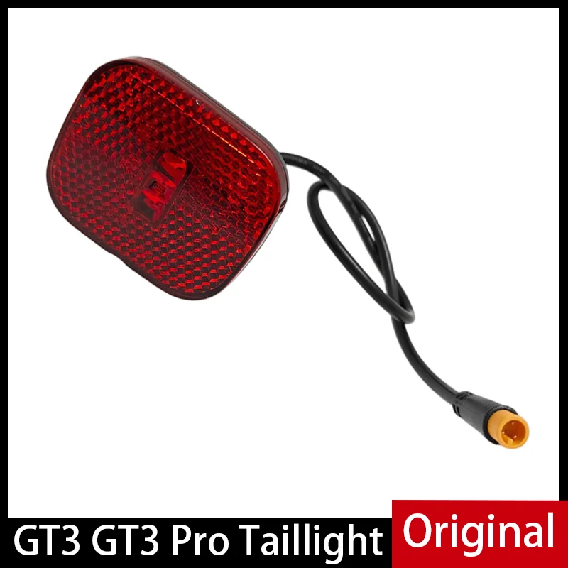 Original Rear Tail Light Warning Light for Ninebot GT3 GT3 Pro Super Electric Scooter Parts Safety Signal Brake Lamp Accessories