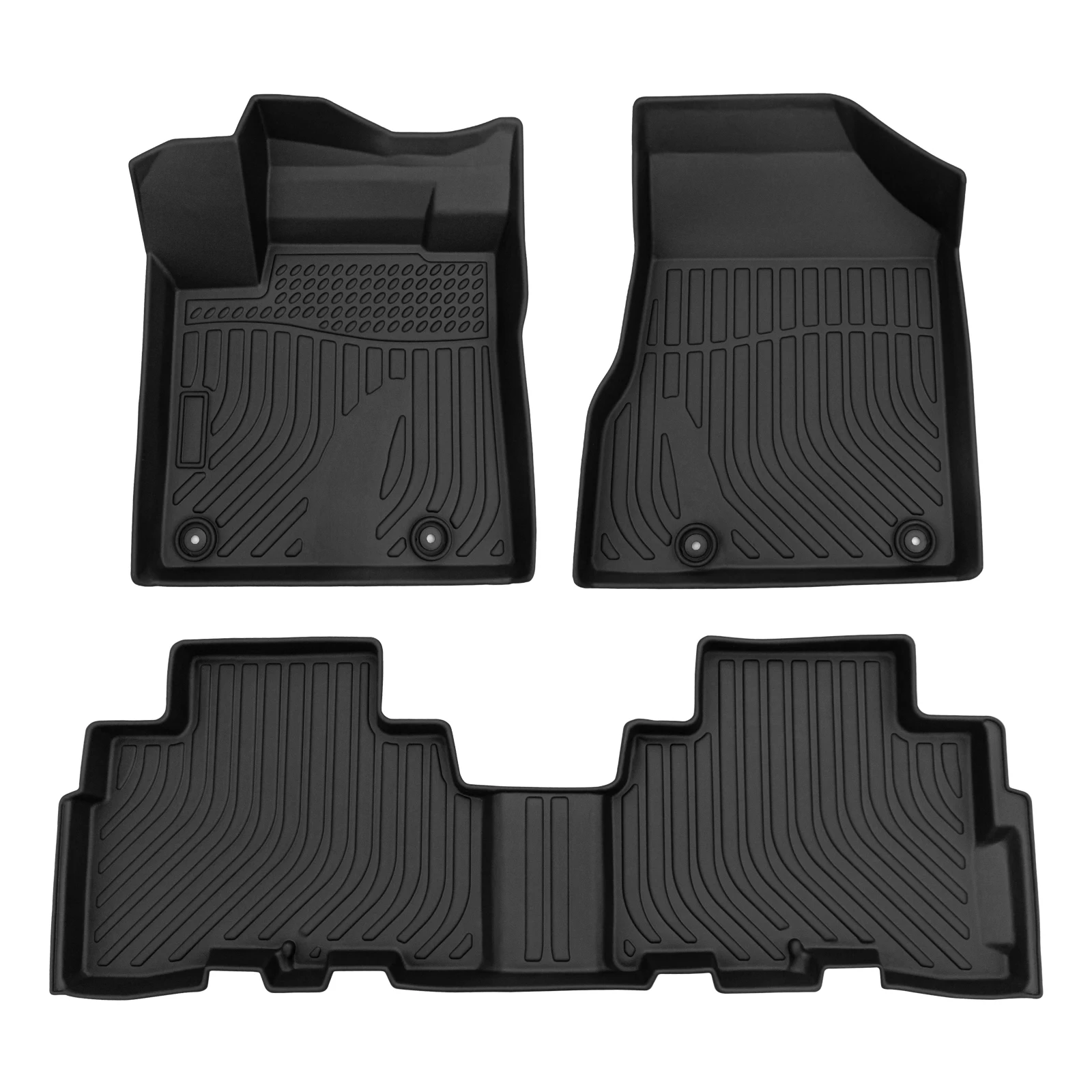 

Car Floor Mats for 17.5-18 Nissan Murano,All-Weather TPE Rubber Floor Mats Black