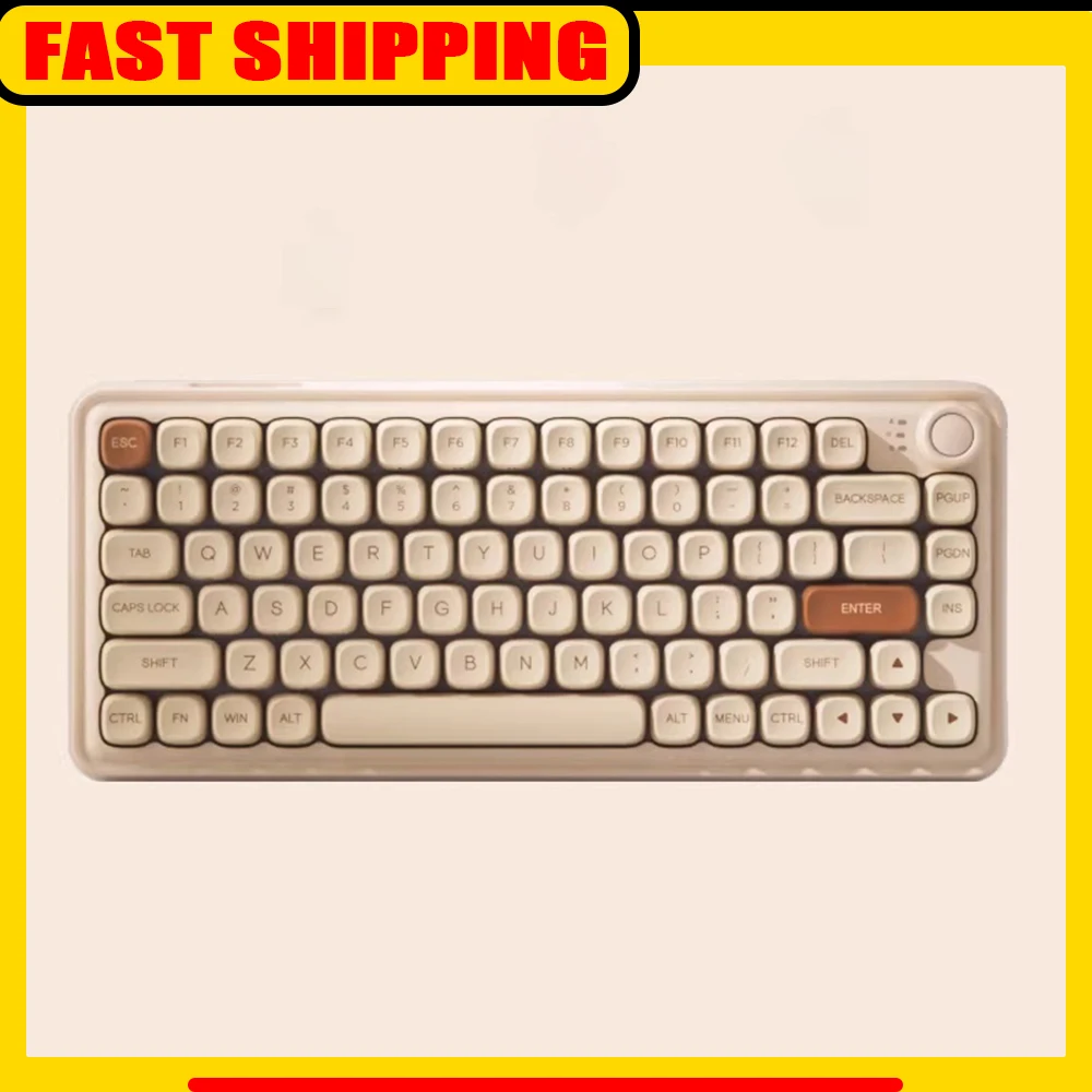 

DAREU Z82pro Keyboard Three Modes Long Battery Life Low Delay Keyboards Office Work Gasket Hot Swap Mute Pc Accessories Gifts