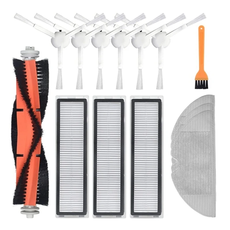 روبوت مكنسة كهربائية ممسحة القماش ، فلتر فرشاة الجانب الرئيسي ، استبدال الملحقات فراغ ، دريم بوت L10 برو