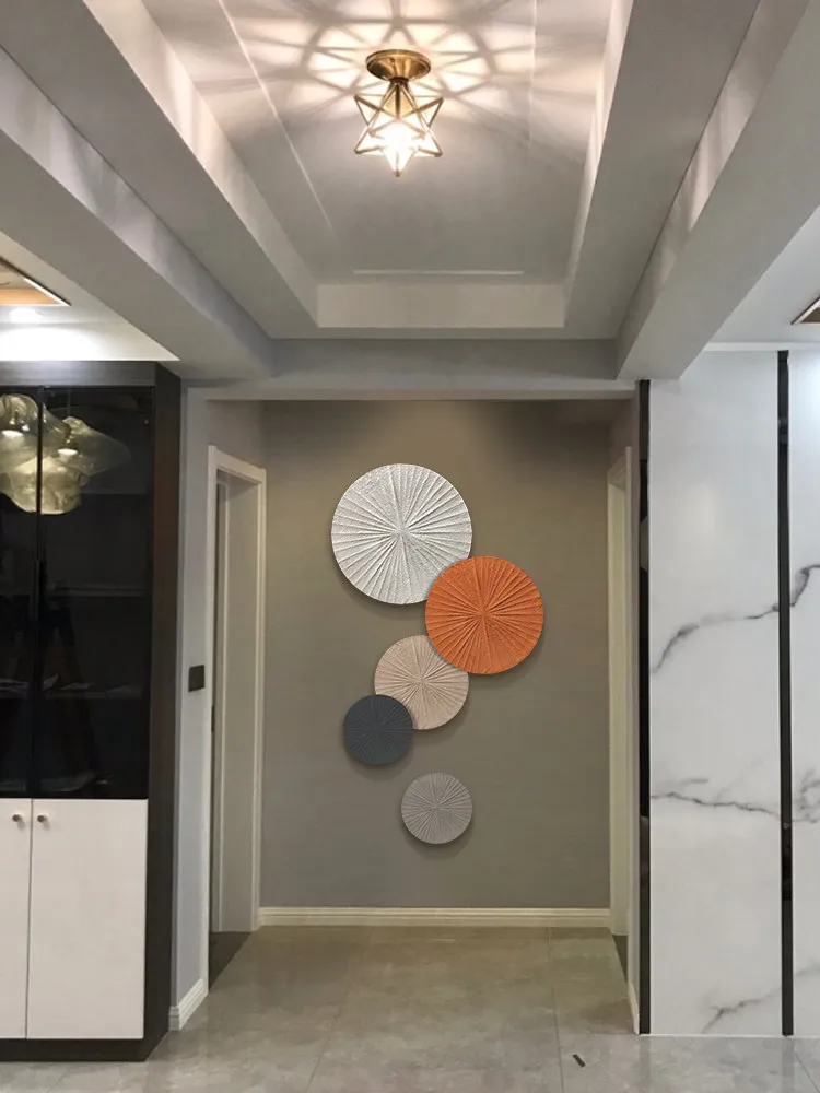 Hall decoration painting, high-end feel, simple modern style, corridor hanging painting, 3D art mural