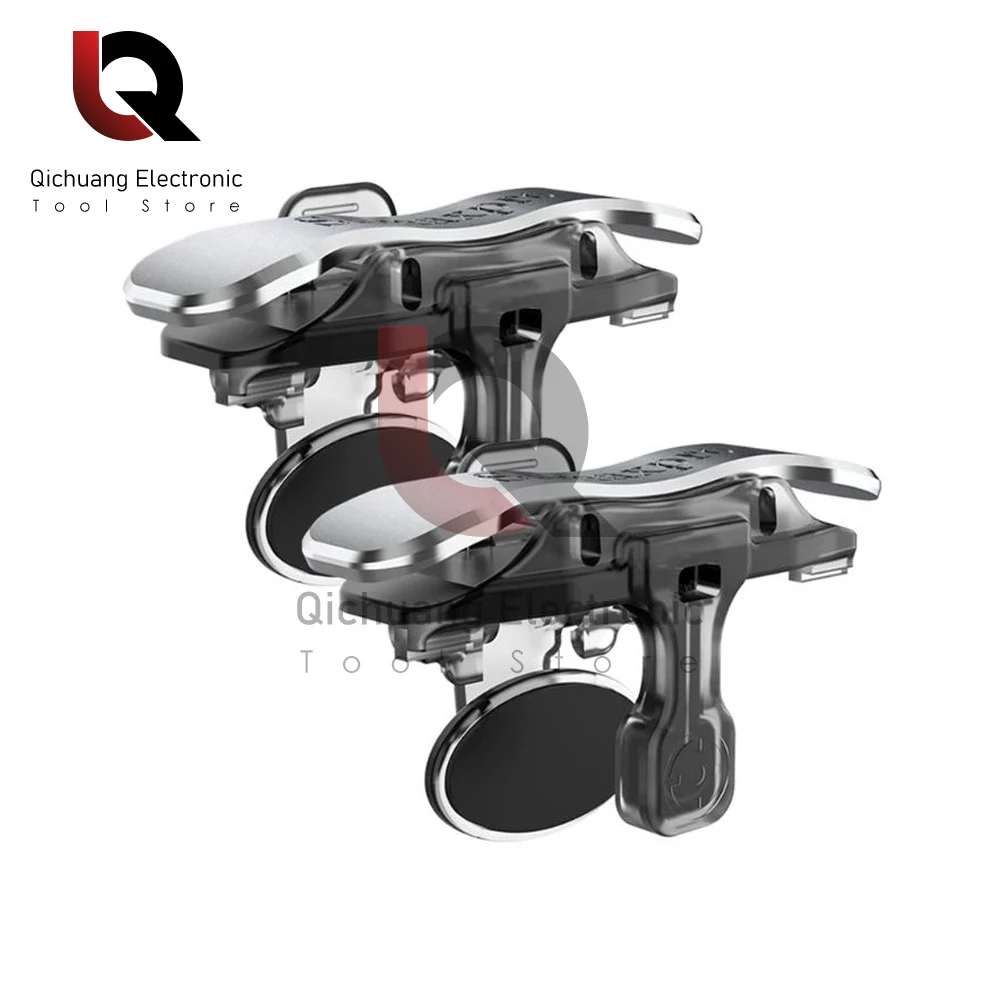 1 Pair X8 PUBG Mobile Game Controller Gamepad Trigger Aim Shoot Button L1R1 Game Shooter Controller Joystick For Smart Phone