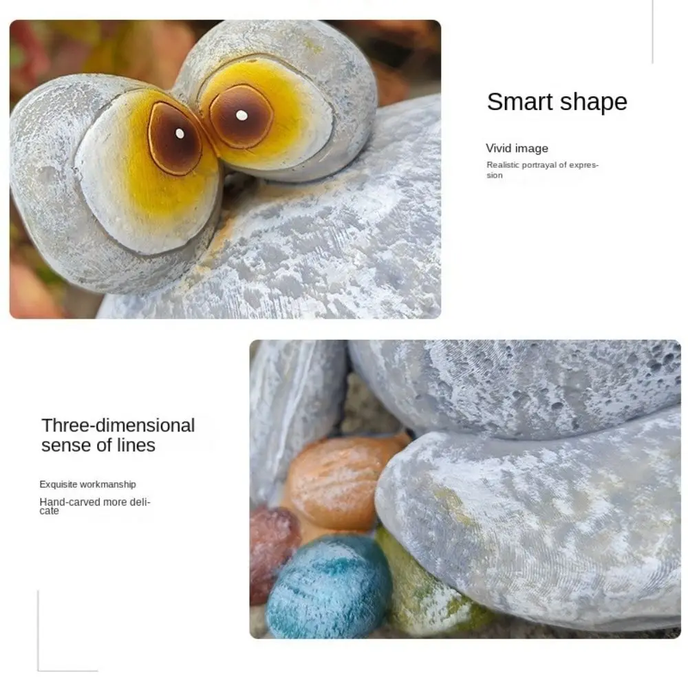 

Миниатюрная фигурка лягушки из смолы для микроландшафта, мультяшная статуэтка ручной работы, милый садовый декор для парка