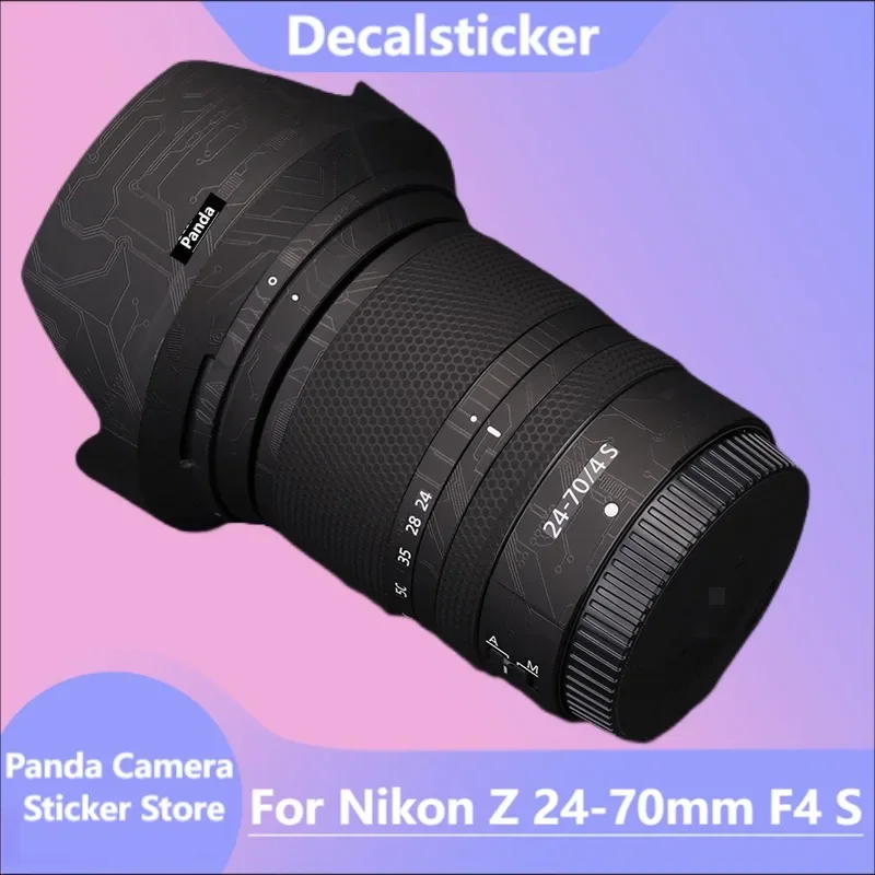 For Nikon Z 24-70mm F4S lens 24-70 F4 Z24-70 Z24-70MM F4S Lens Sticker lens Coat Wrap Film Protector Vinyl Decal Skin Z24-70/4 S