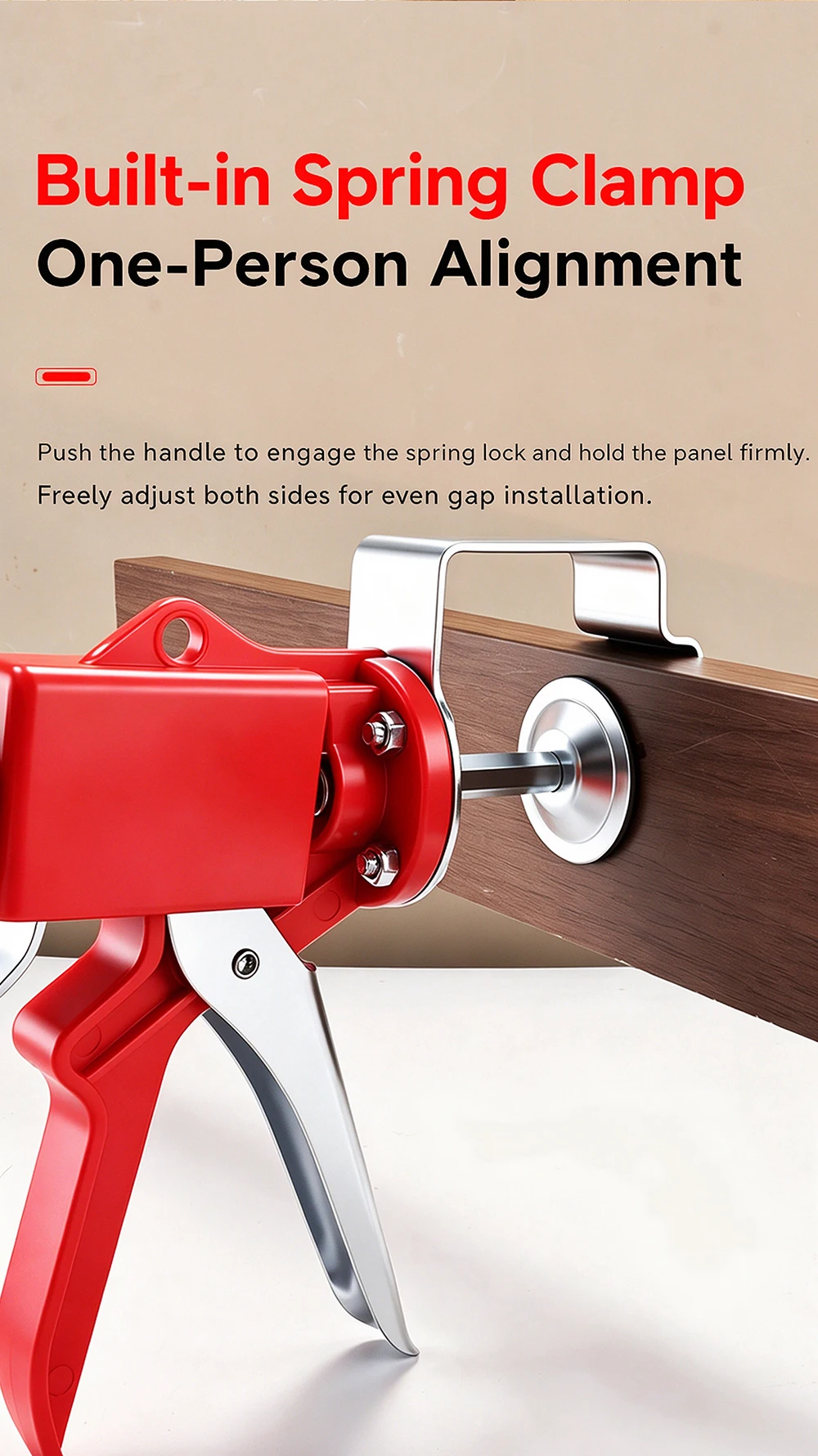 Drawer Front Installation Clamp Adjustable Rust Resistant Quick Mount Woodworking Jig For Cabinet Furniture DIY