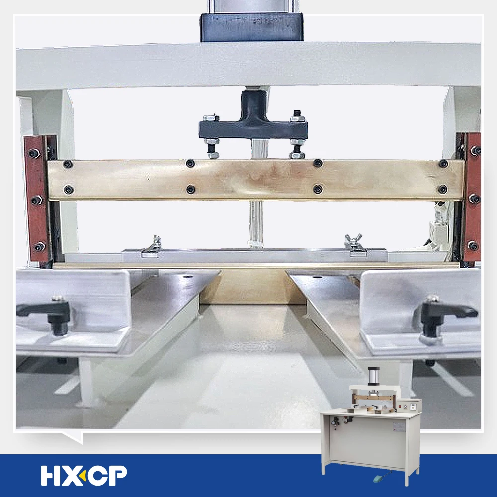 HX480N Semi-Auto Hardcover Grooving And Pressing Machine High-Precision Bookbinding Production Equipment for Binding