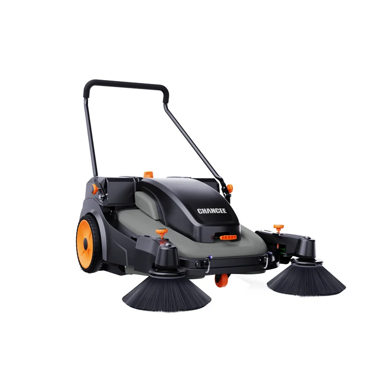 Top Demanded Cement Sweeper Machine Hand Push Type Sweeping Machine