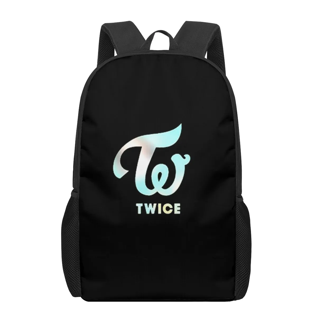 TWICE logo Children School Bag for Toddler Printing Kid's Backpack Schoolbag Shoulder Bag Boys Girls Book Bags Mochila Infantil